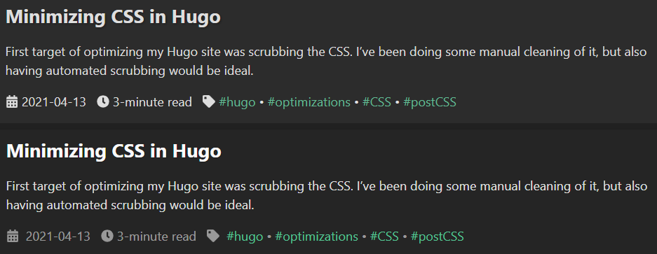 Different Font Colors